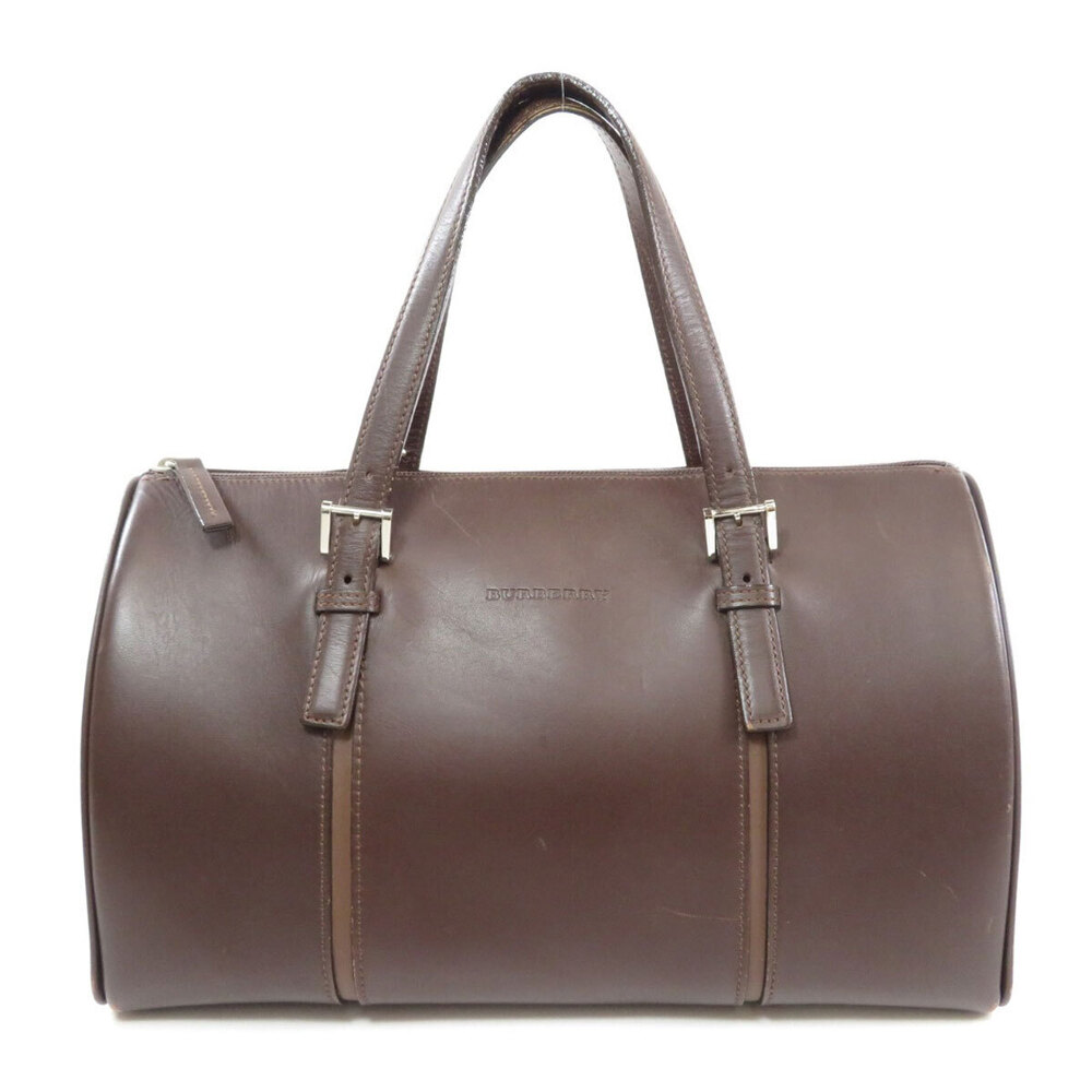 Burberry logo embossed Boston bag leather - Picture 11 of 11